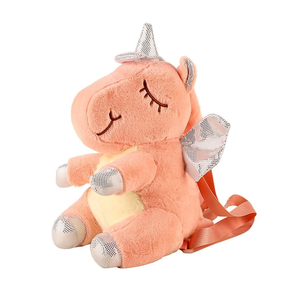 Bolsa Messenger Doll Unicorn Doll Anime Plush de 25 cm para crianças