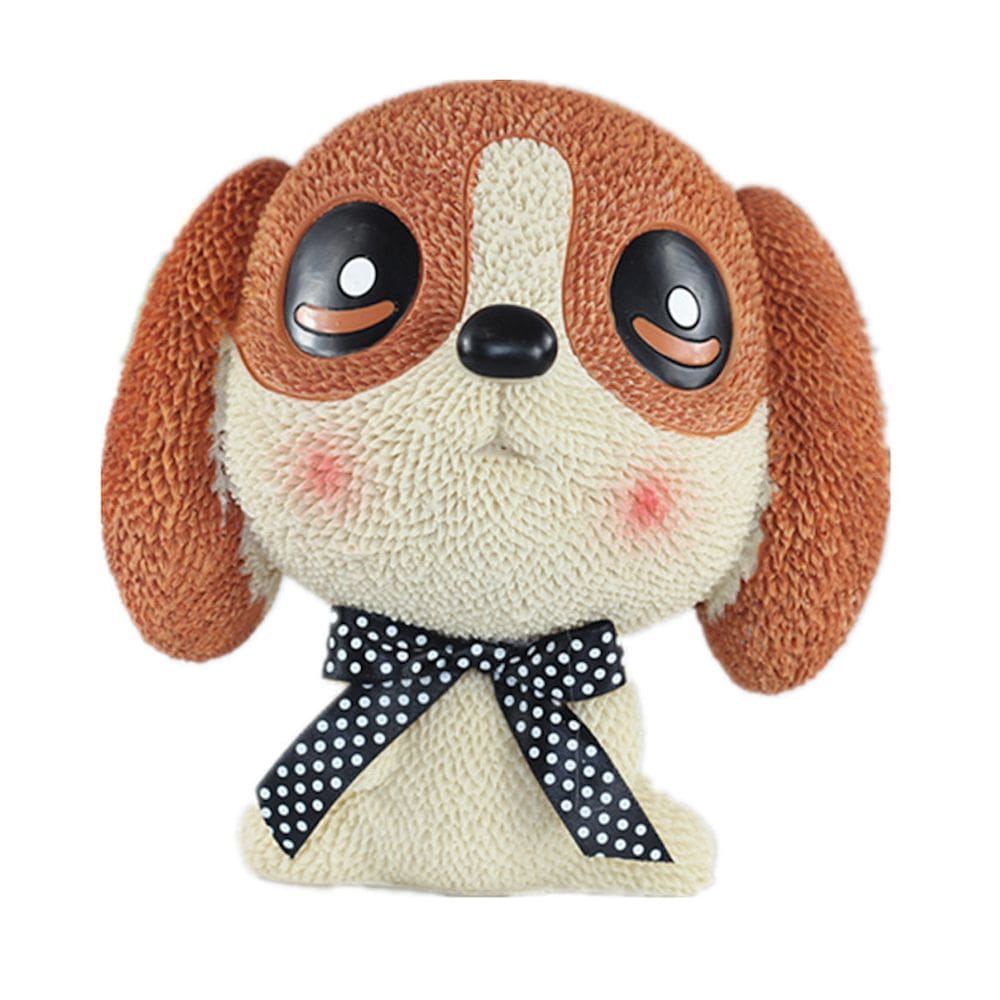 Cachorro de desenho animado Piggy Bank para crianças Coin Money Box Money Bank