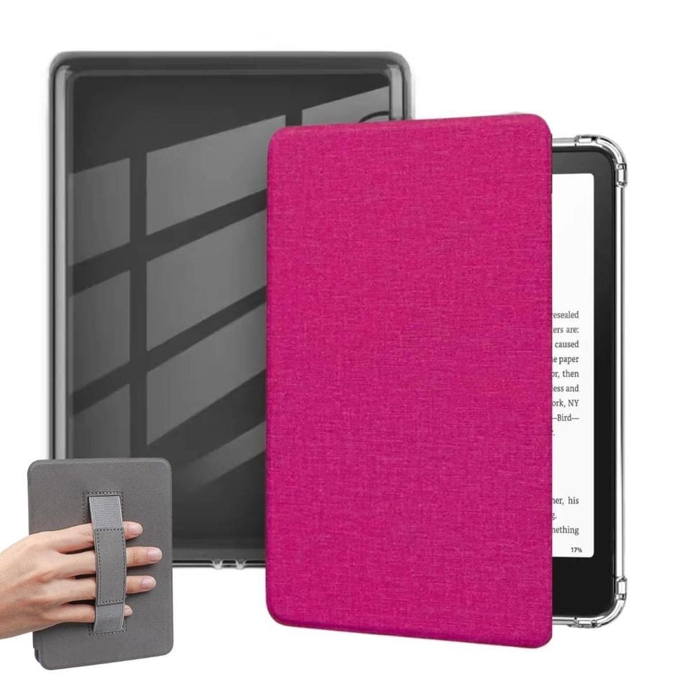 Case Acrílico Alça Para Kindle 12 Signature Edition Sa569P