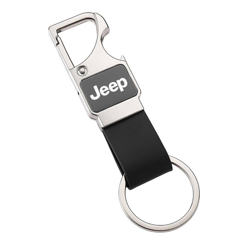 Chaveiro Para Jeep Metálico C Mosquetão Renegade Compass - R