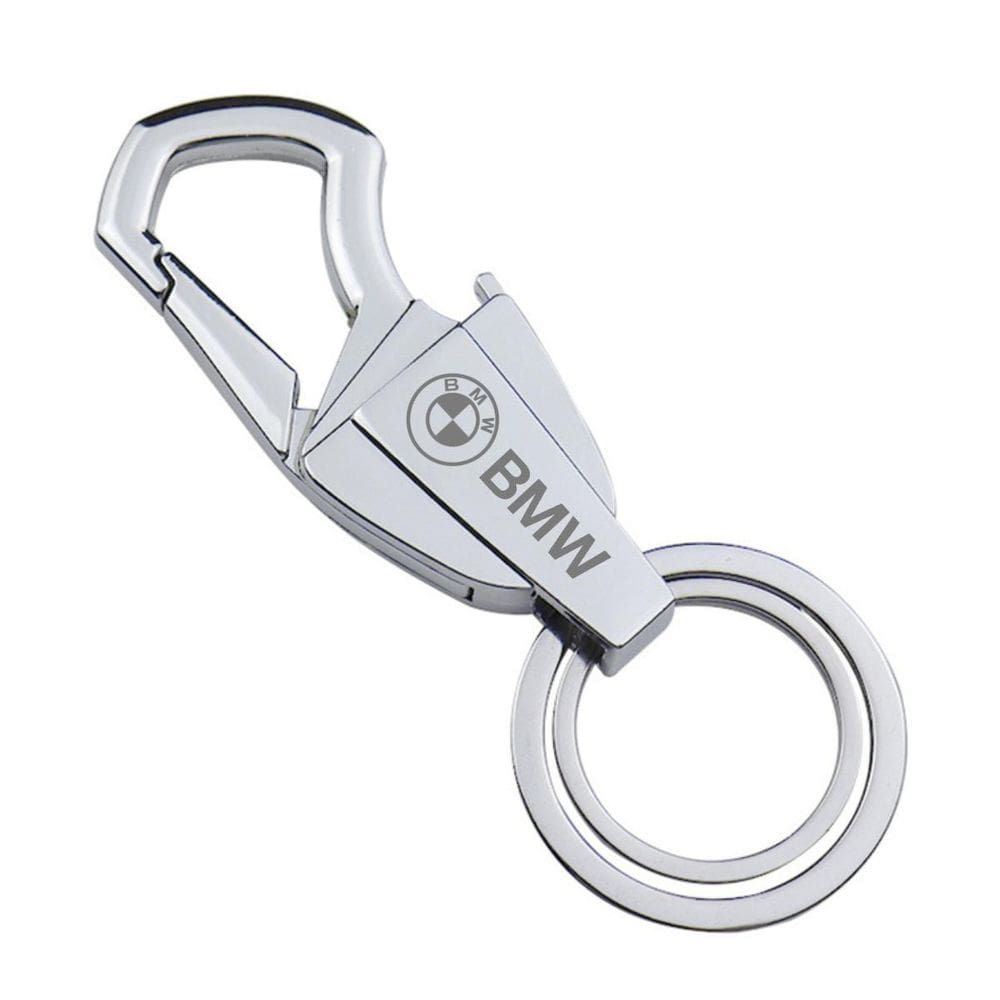 Chaveiro Para Bmw Prata Metálico Série 1 2 3 4 5 7 X1 X2 - J
