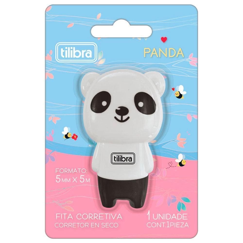 Corretivo Em Fita 5Mmx5M Panda Tilibra