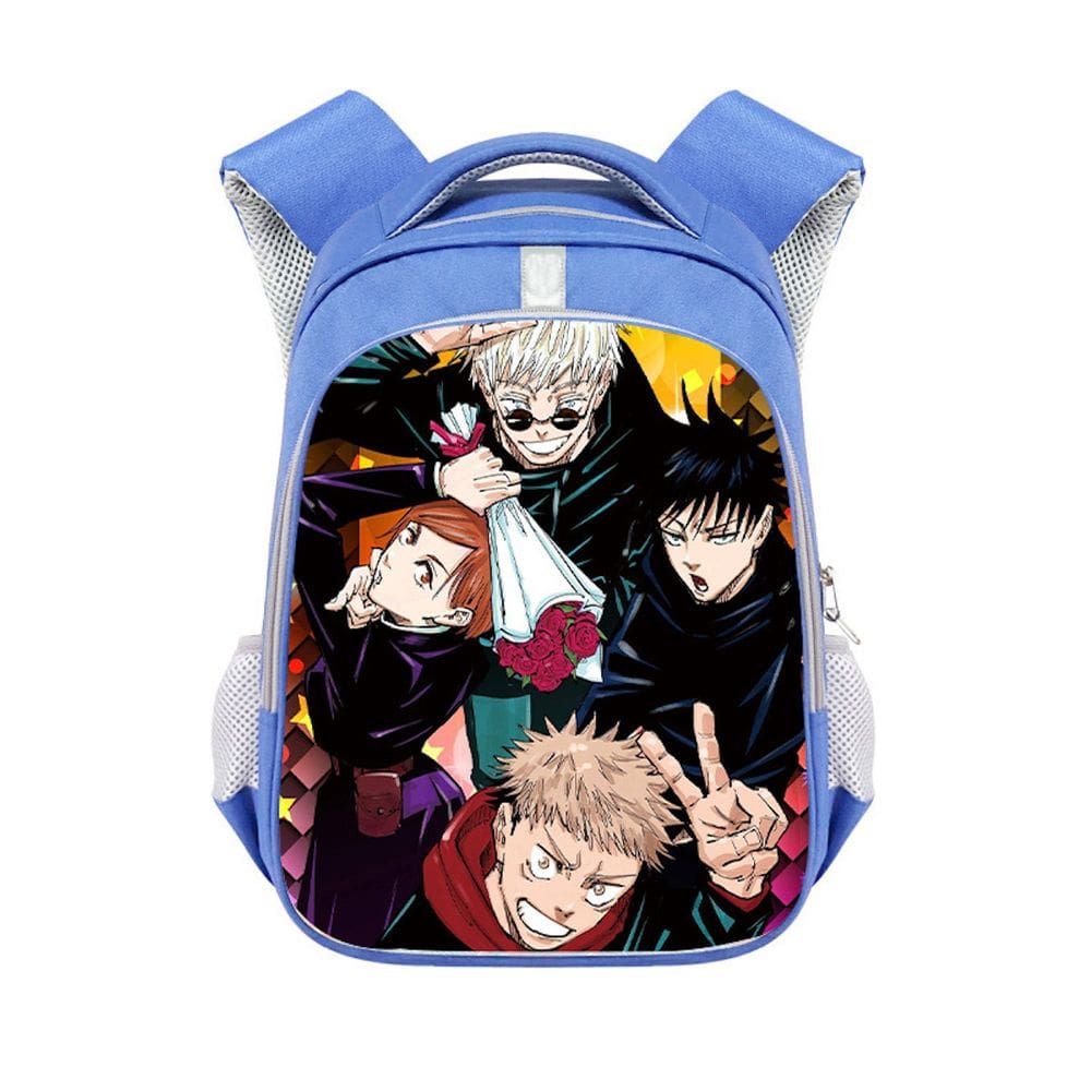 Mochila escolar Jujutsus Kaisens Gojos Satorus Cartoon Kids