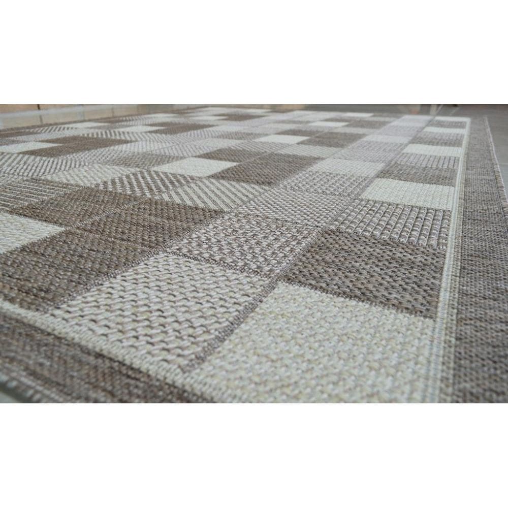 Mega Tapete Natural Look Tabuleiro-A 215X350 Cm