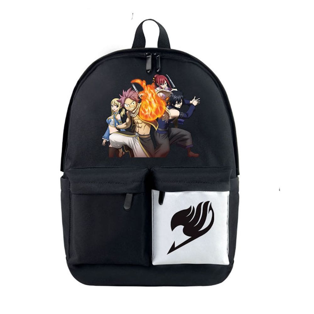Mochila escolar Fairys Tails Kids Anime 34x17x43cm
