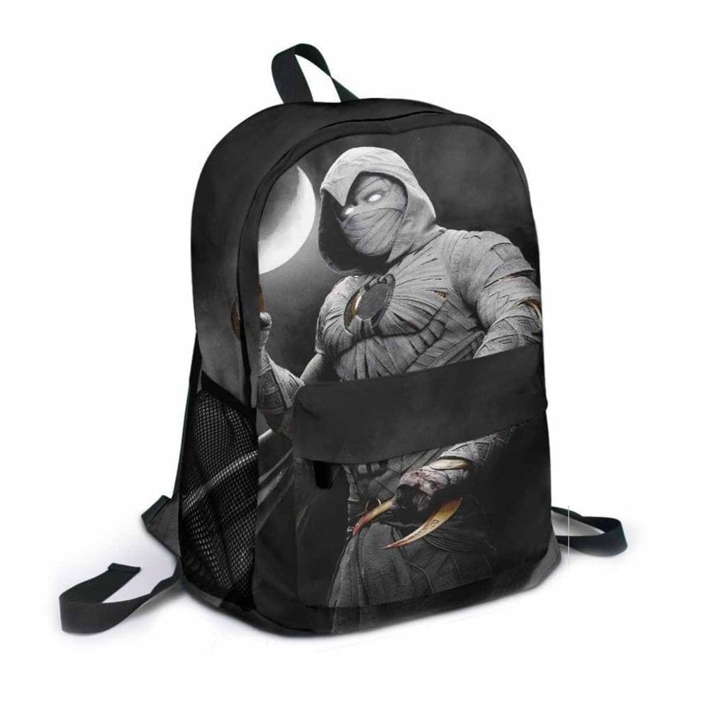 Mochila Moons Knights Cartoon Kids School Canvas 27x12x44cm