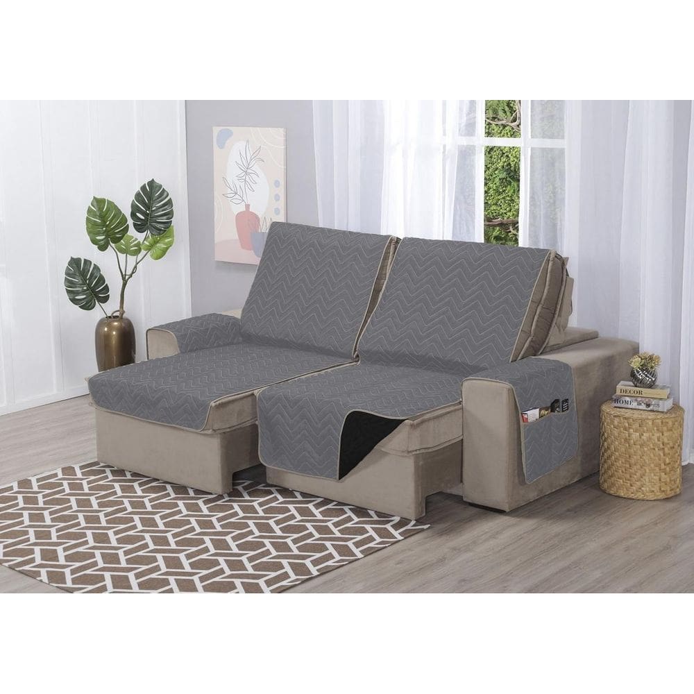 MP - Capa Sofa Retra til Protetor 3 Lugares