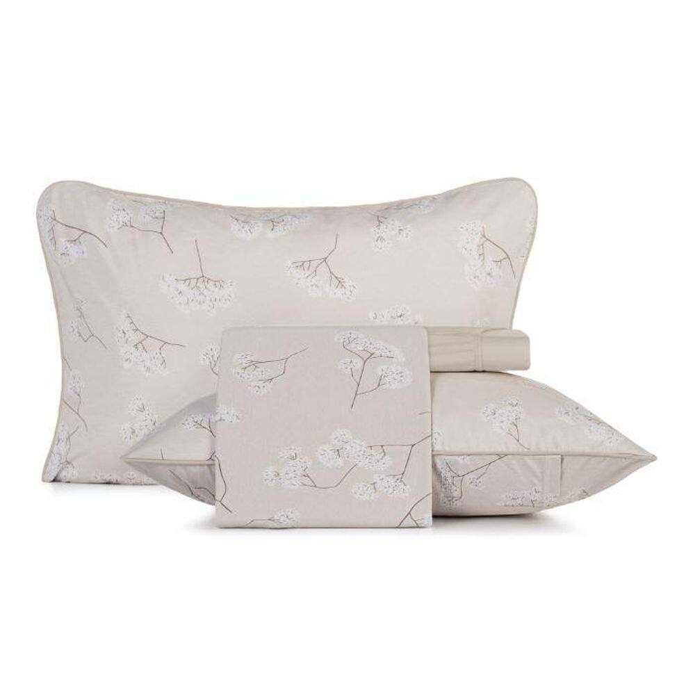 Jogo De Cama Casal 4 Pçs Malha Pampa Altenburg