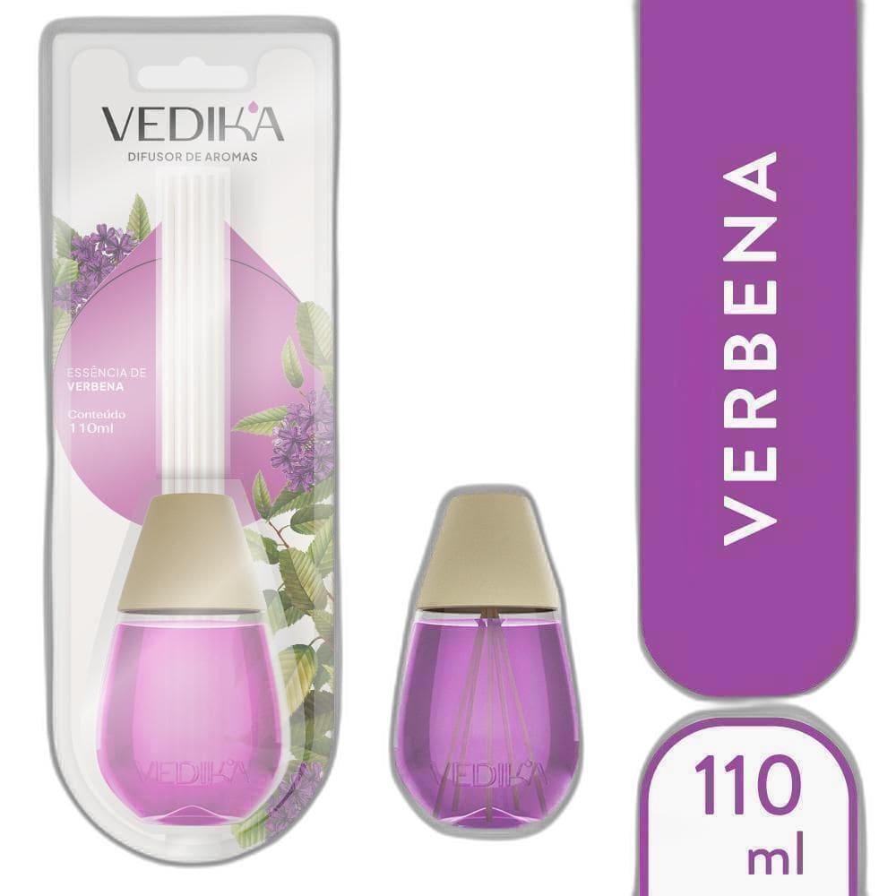 Difusor De Aromas Vedika Com Varetas - Verbena 110Ml