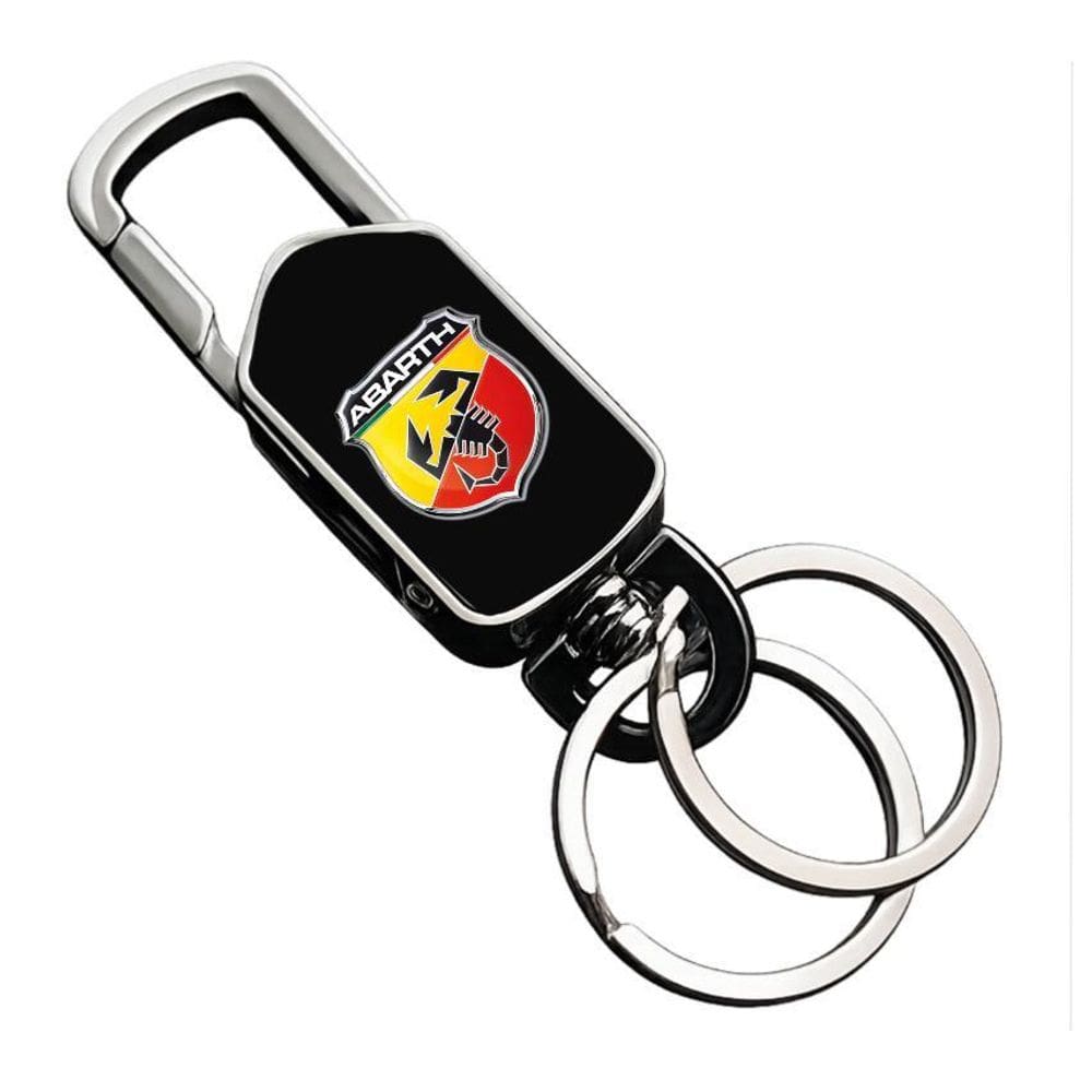 MP - Chaveiro Para Fiat Abarth Logo Colorida