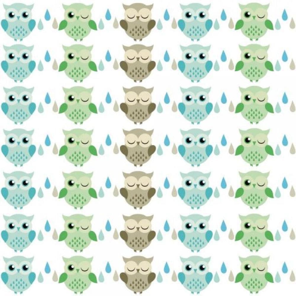 Papel De Parede Infantil Corujas