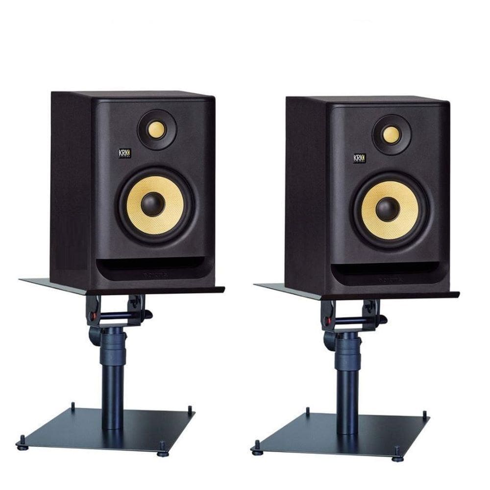 Par Mini Pedestal Suporte Mesa P/Monitor De Referência Krk