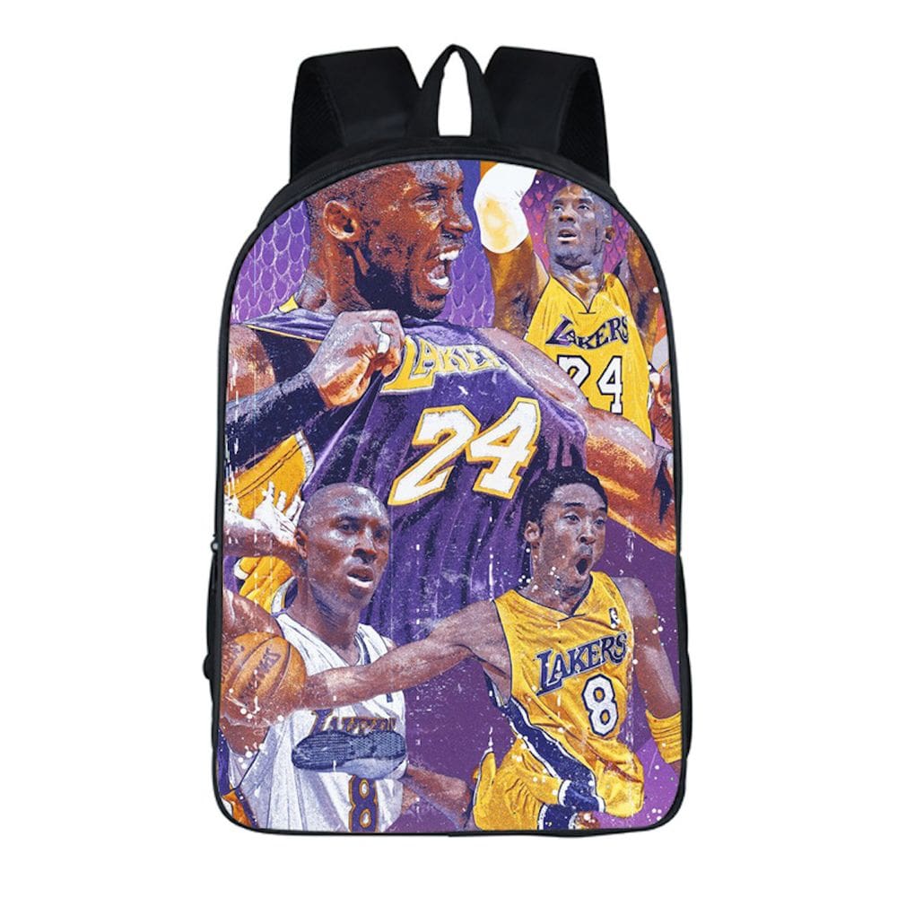 Mochila escolar Kobes Bryants K para crianças em estilo anime