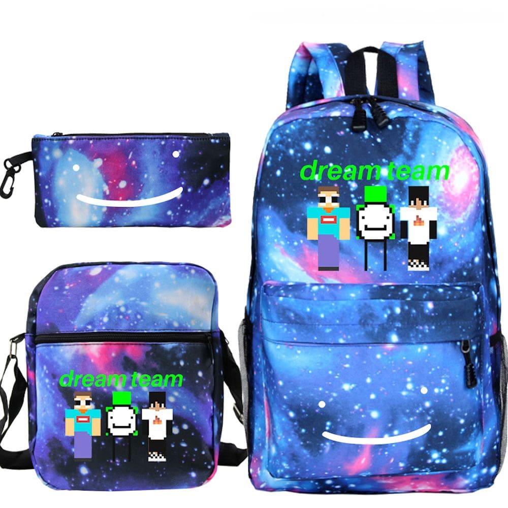 Conjunto de mochilas escolares Dream Robot Stary Sky 3 unidades para crianças