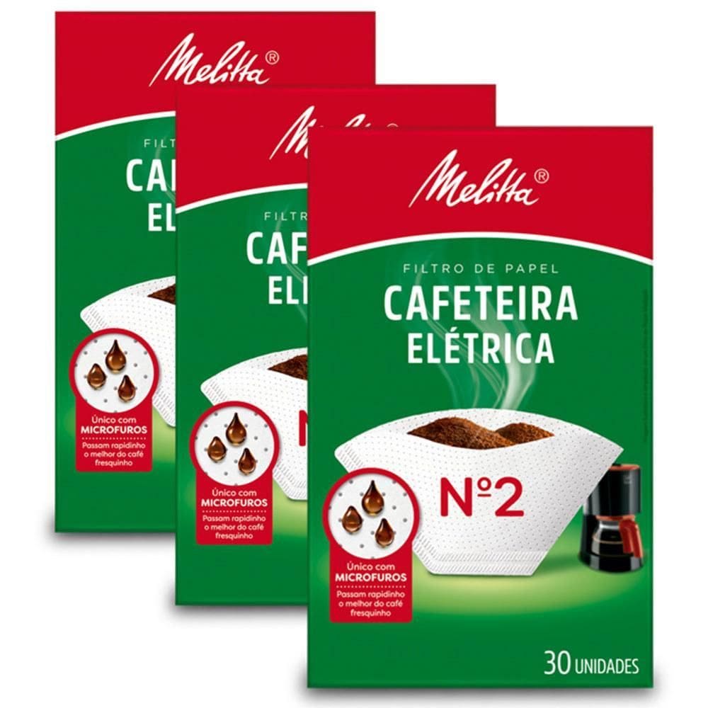 MP - Filtro De Papel Melitta Cafeteira Ele tr