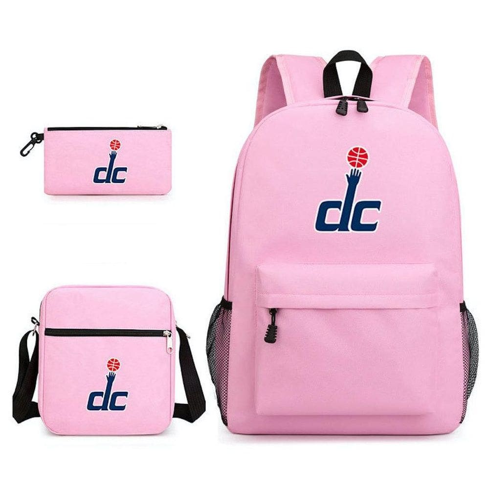 Conjunto de mochilas escolares Washington Wizards Basketball Star, 3 unidades