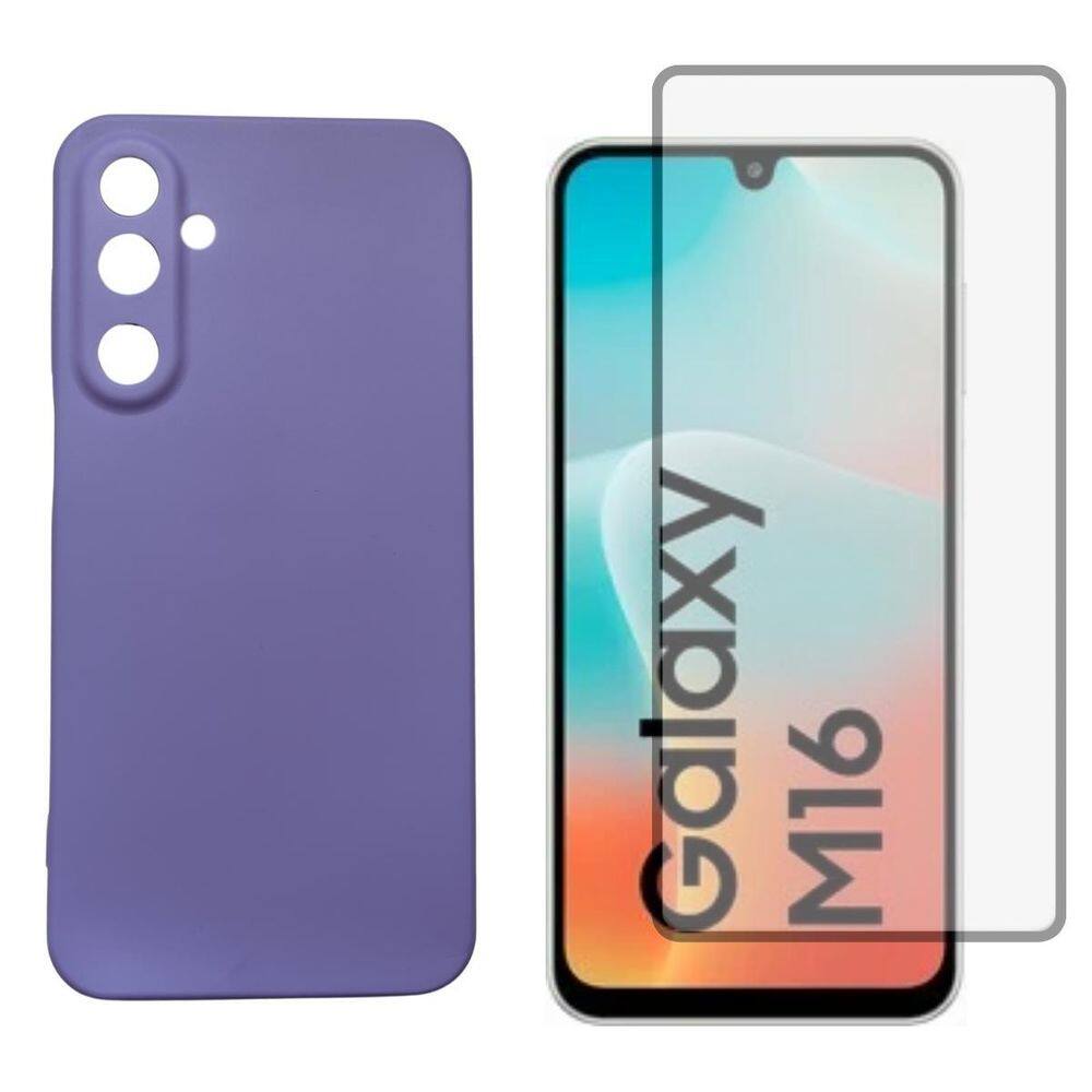 Capa Capinha Compativel Para Samsung M16 5G + Pelicula Vidro