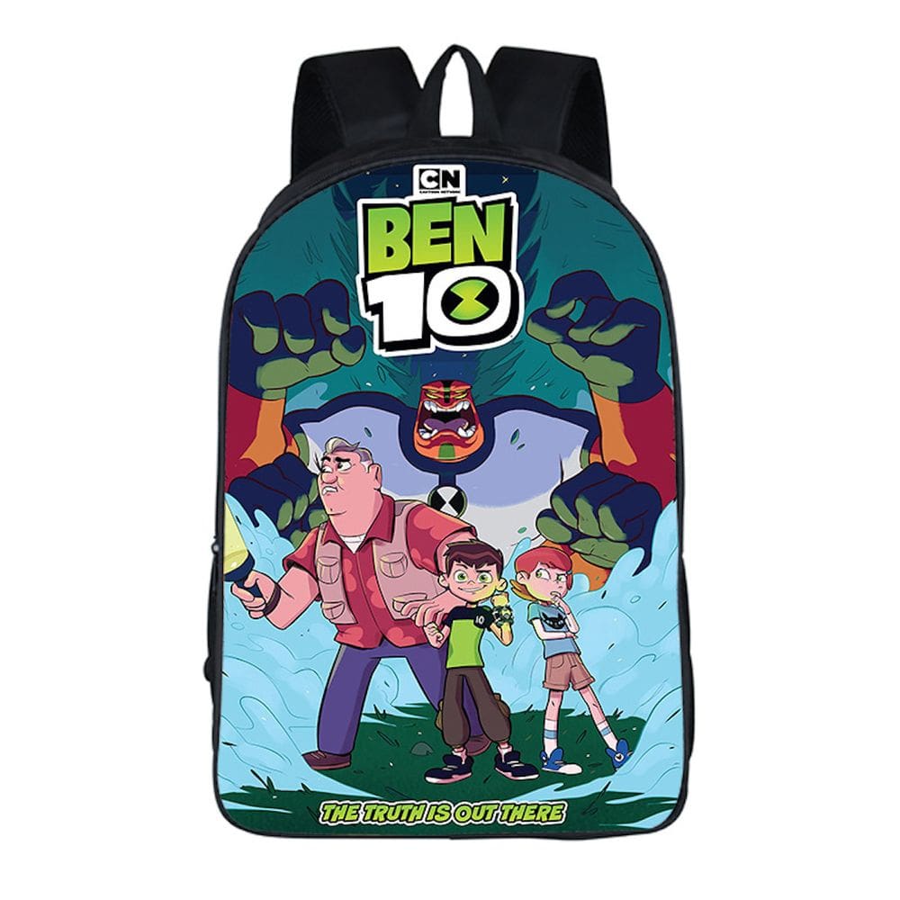 Mochila escolar Bens 10 Tennyson K para crianças