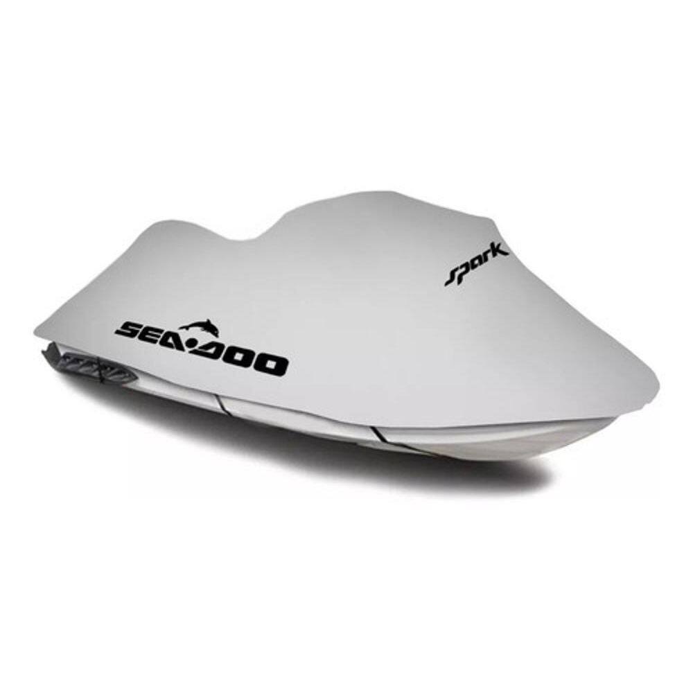 Capa Jet Ski Sea Doo Spark 2 Lugares - Logo Spark - Blackout