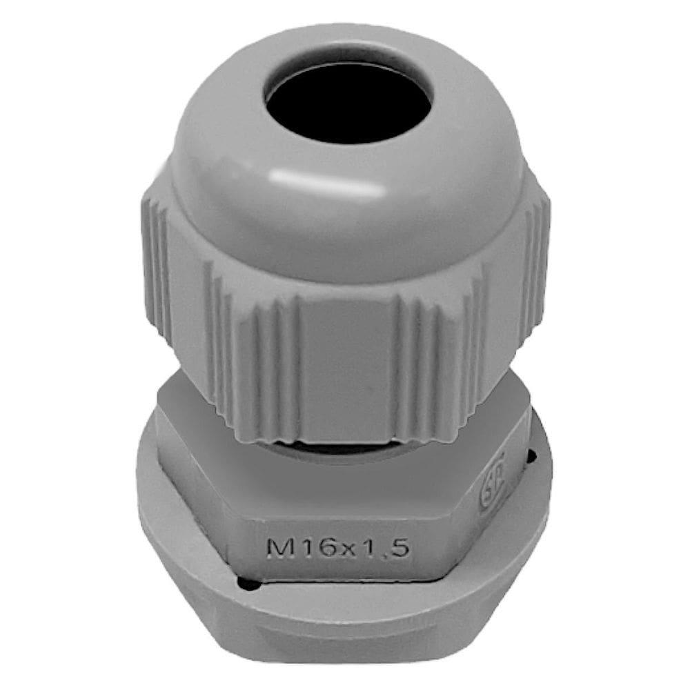 Prensa Cabo Modelo Pg16X1,5 Cor Cinza