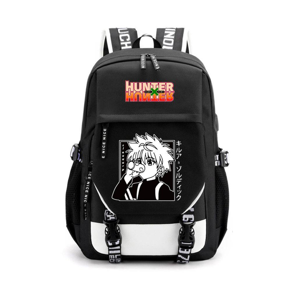 Mochila Hunters Hunters Killuas Zoldycks Cartoon Kids School