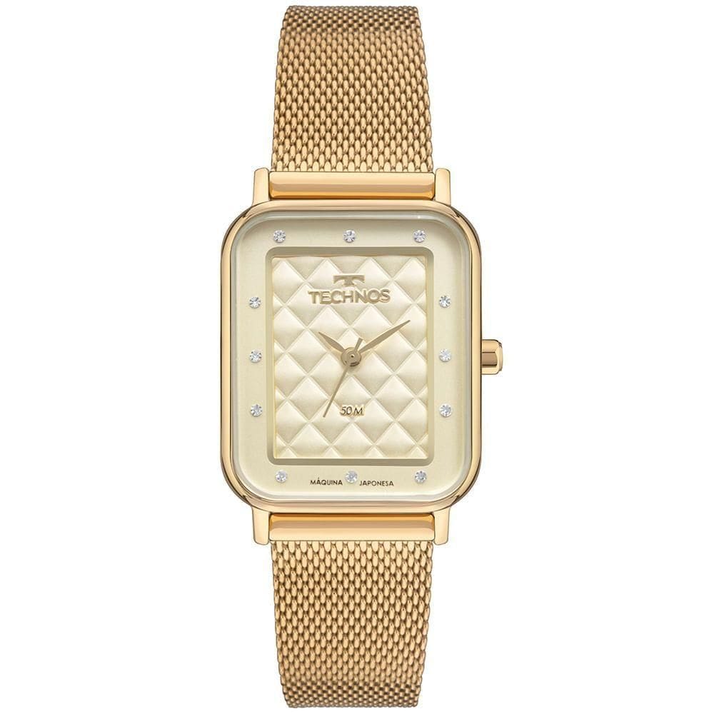 Relógio Technos Feminino Brilho Dourado - 2035neo/1x