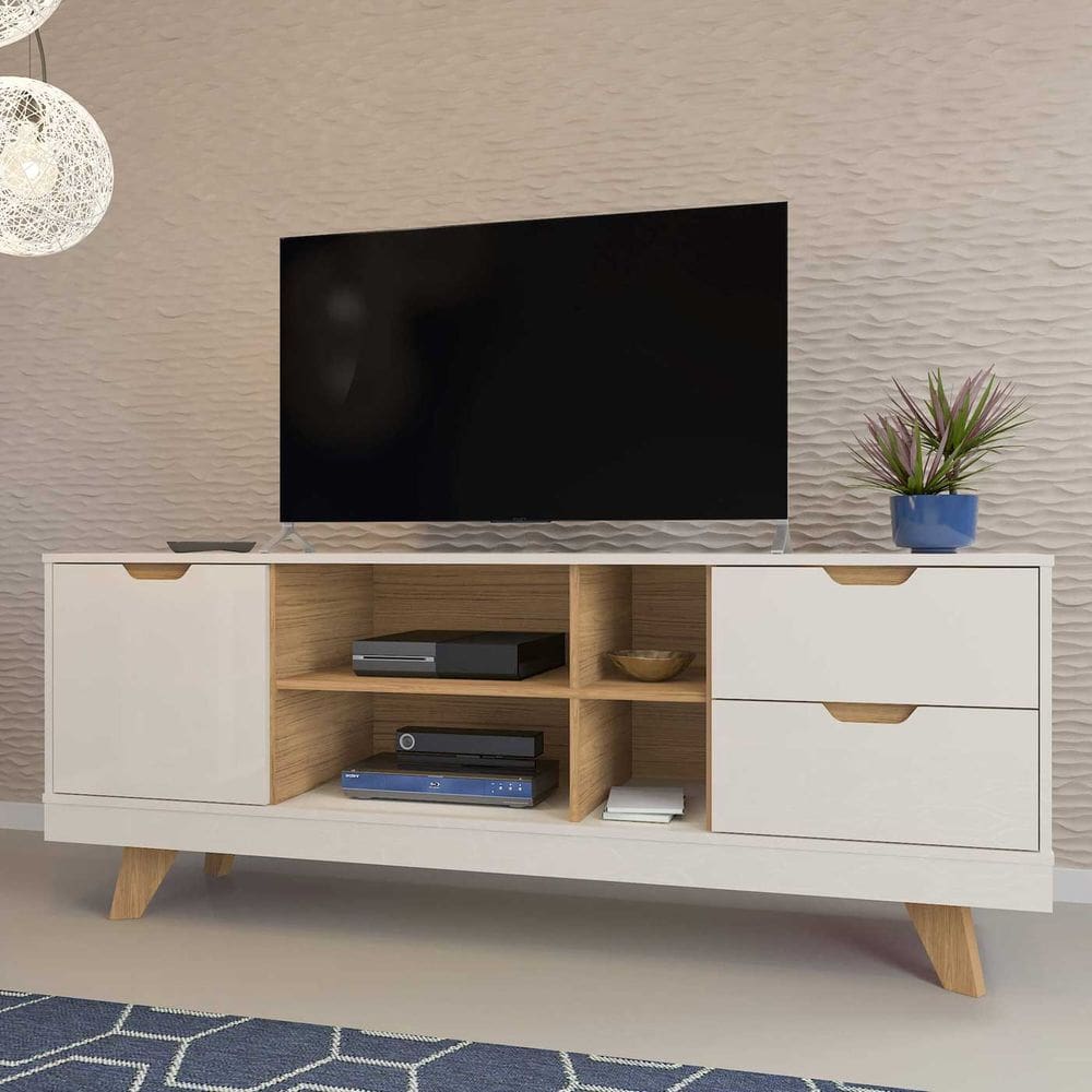 Rack para TV até 60 Polegadas 2 Gavetas Michigan - Artely