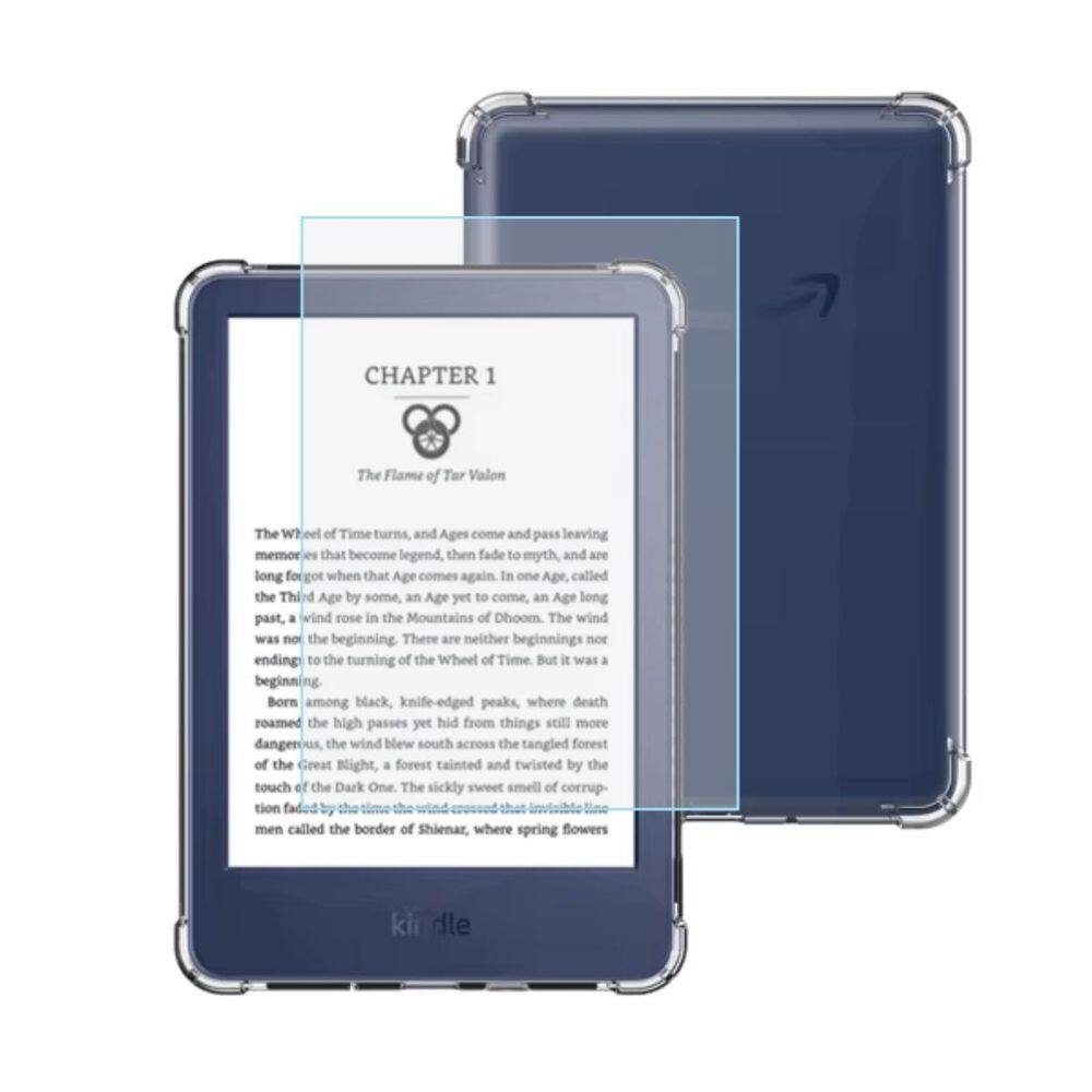 Capa Borda Anti Queda Para Kindle 11 6.0 C2V2L3 + Película
