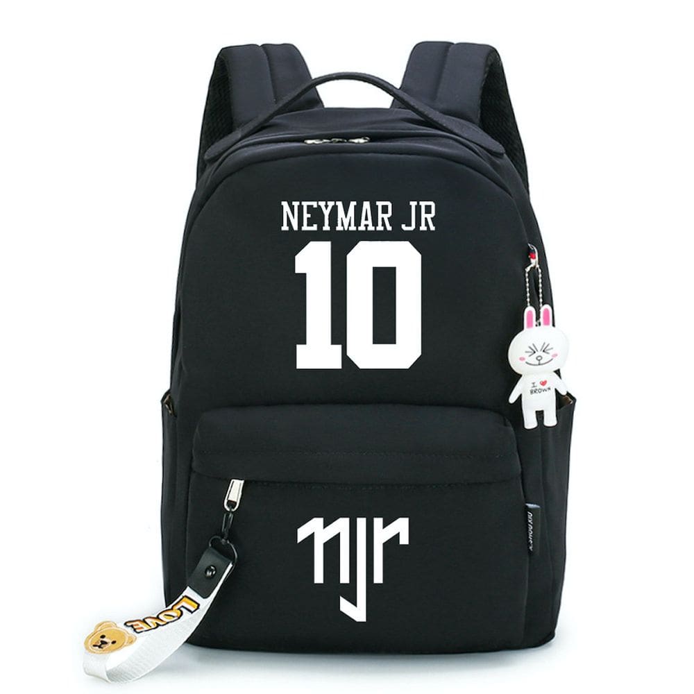 Mochila escolar Neymarss 10 Anime para crianças