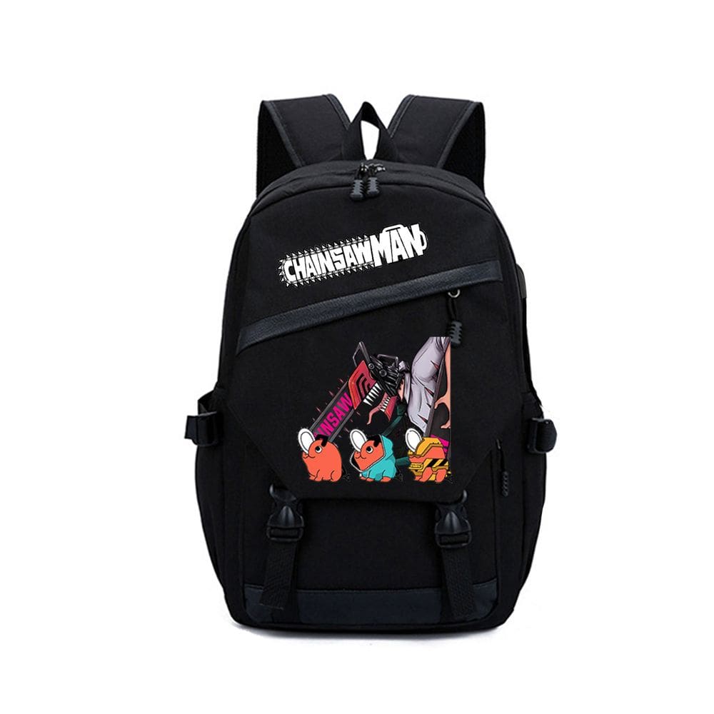 Mochila Mans Denjis Pochitas Cartoon Kids School 31x15x45cm