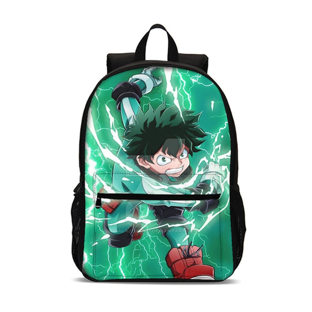 Mochila Mys Heros Academias Kids School Nylon 31x14x47cm