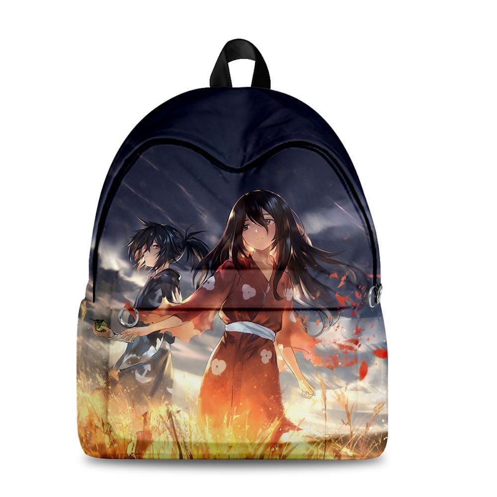 Mochila Dororos Cartoon Kids School Oxford Cloth 0,25 kg