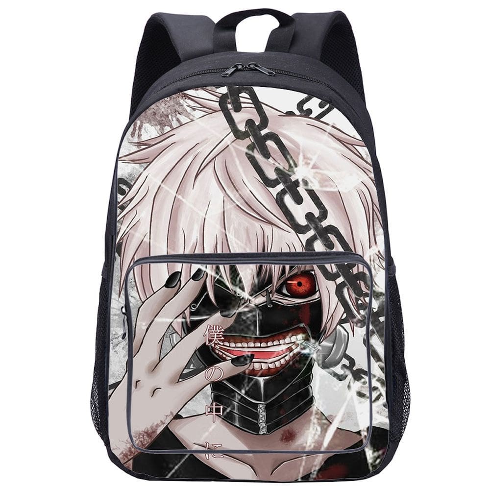 Mochila escolar Tokyos Ghouls Anime para crianças