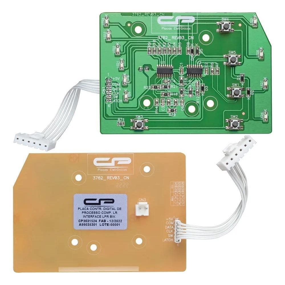 2X Placa Interface Lavadora Electrolux Lac16 Lpr13 Lpr14 Lpr