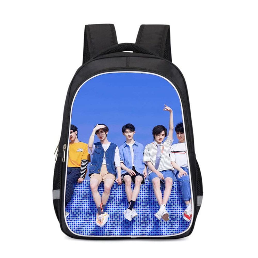 Mochila Teens in Times Cartoon Kids School Anime 30x17x41cm