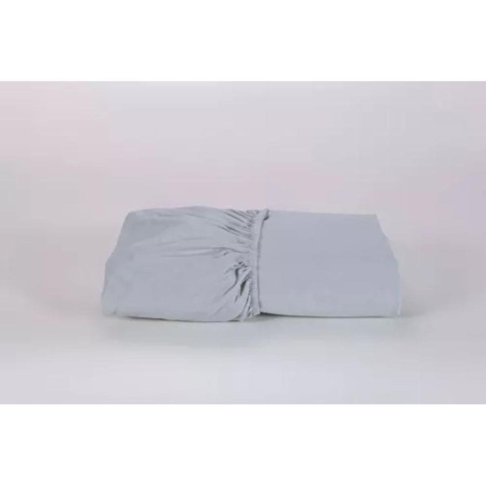 Lençol Avulso Solteiro King Especial 200X110X25 200Fio Cinza