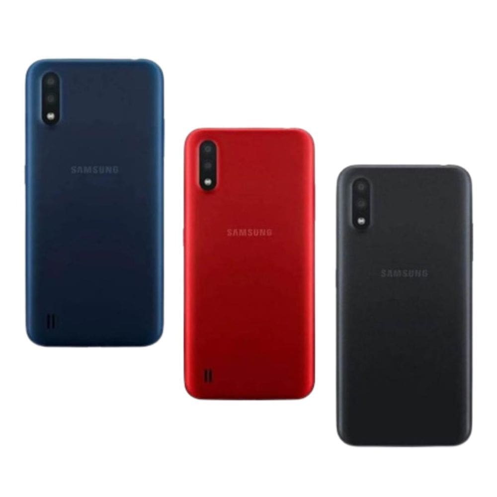Tampa Traseira Do Samsung Galaxy A01 Azul