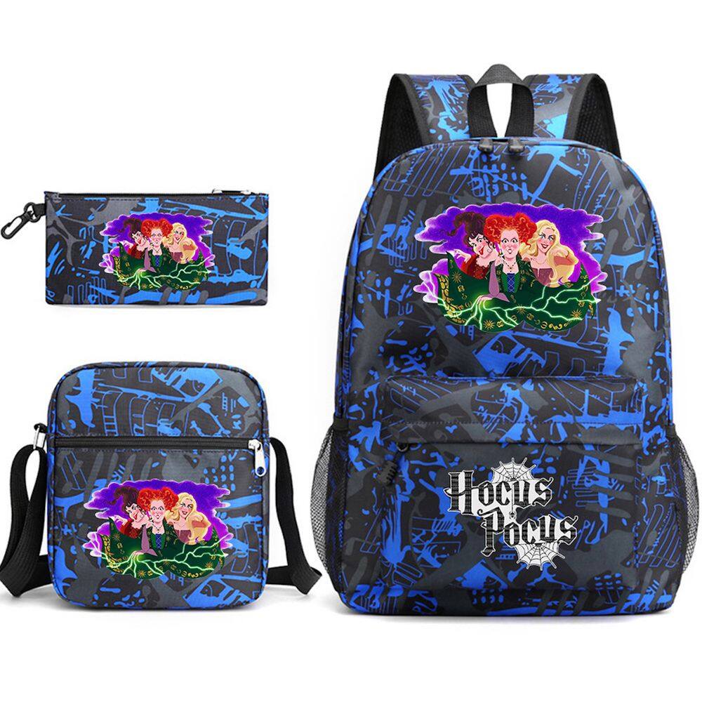 Conjunto de mochilas escolares Hocuss Pocuss Winifreds Cartoon Kids