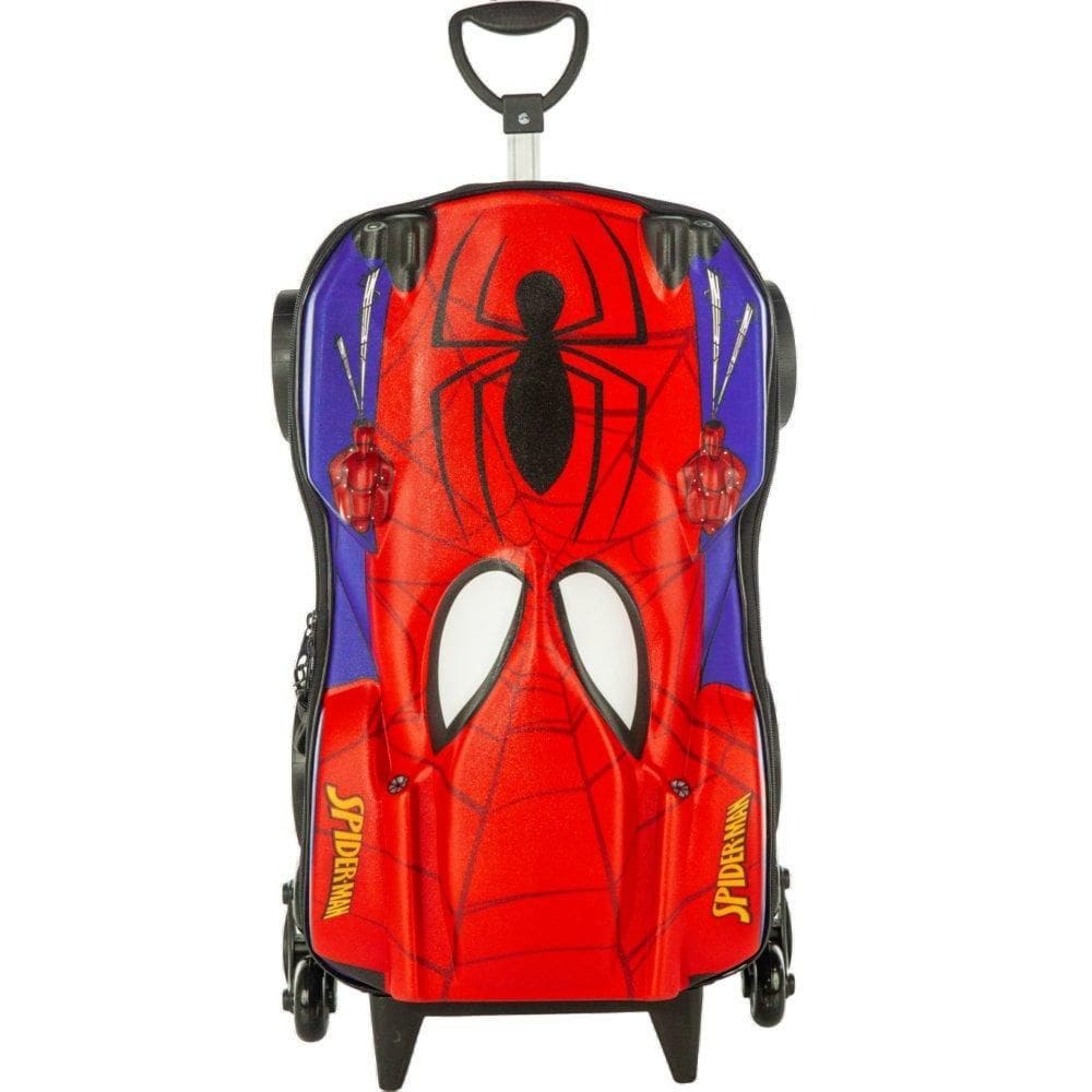 Mala Infantil Homem Aranha 3D Com Rodinhas - Multicolorida