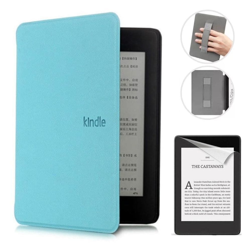 Case Magnética Alça Para Kindle 12 Geração Sa568B +Película