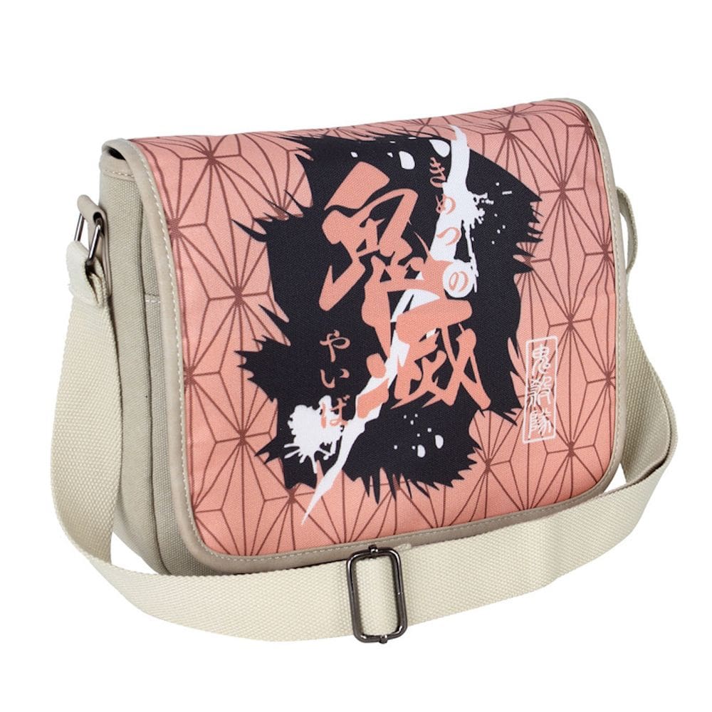 Bolsa de ombro Kamado Nezuko Demons Slayerss Canvas para exterior