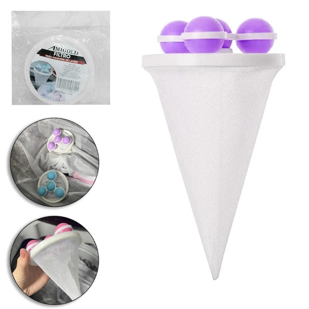 Filtro Coletor Cabelos / Pelos De Plastico Redondo Giratoria