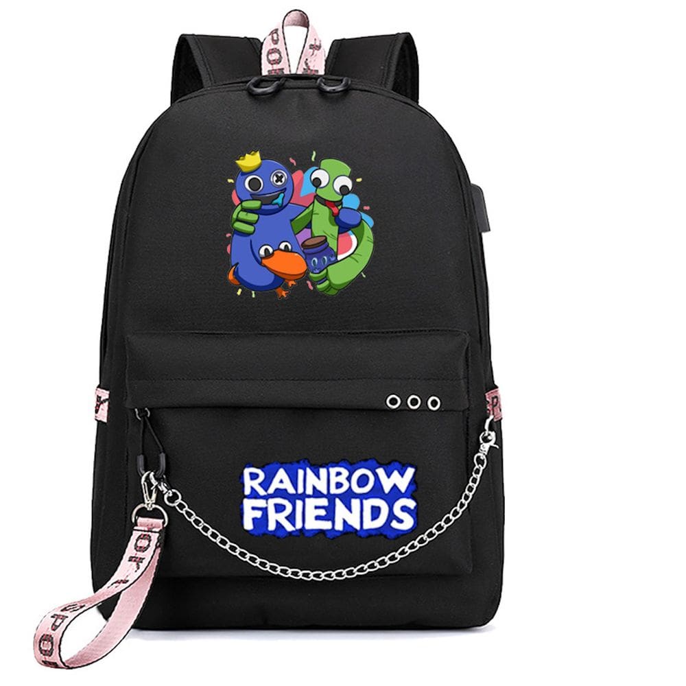 Mochila escolar Rainbow Kids Children Oxford 30x16x44cm