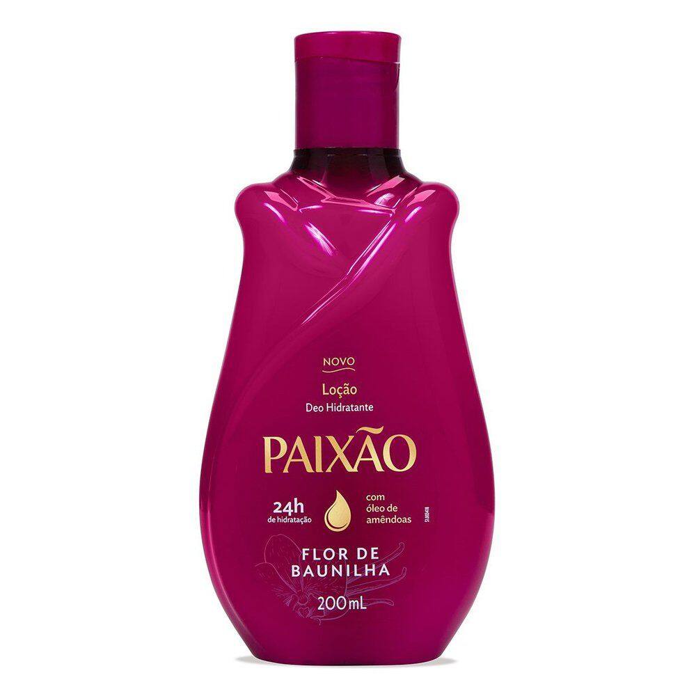 Loção Hidratante Paixão Flor de Baunilha 200ml