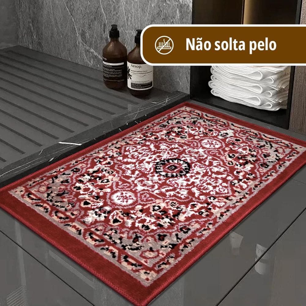 1 Tapete Banheiro Grande Antimofo Soft Js Re Ate 50 X 80 M10