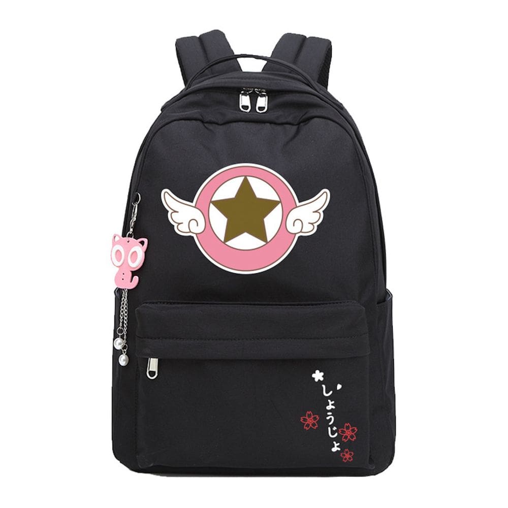 Mochila escolar Cards Captors Sakura Anime para crianças