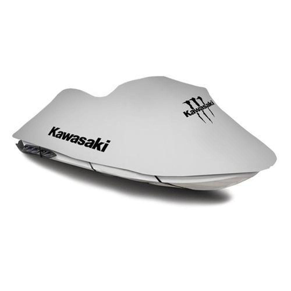 Capa Para Jet Ski Kawasaki Sx 750 - Logo Monster - Tnt Cinza