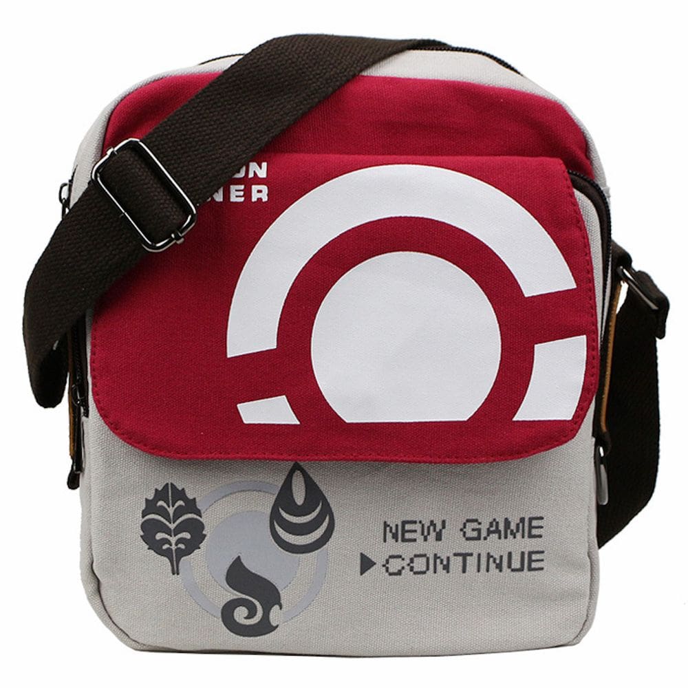 Bolsa de ombro New Game Continue Anime Canvas 26x7,5x26cm