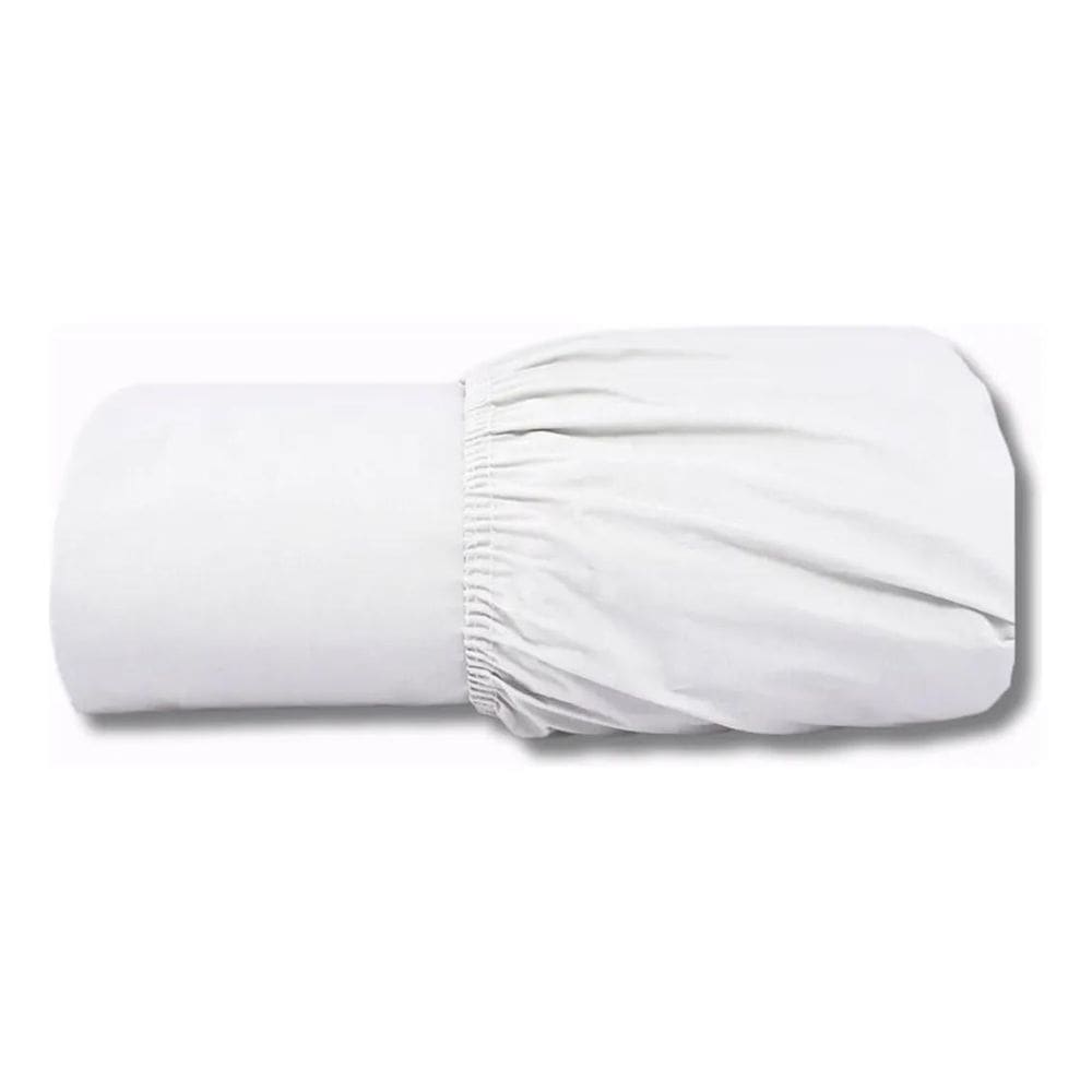 Lençol De Baixo Solteiro 20Alt Com Elastico Algodão 200 Fios