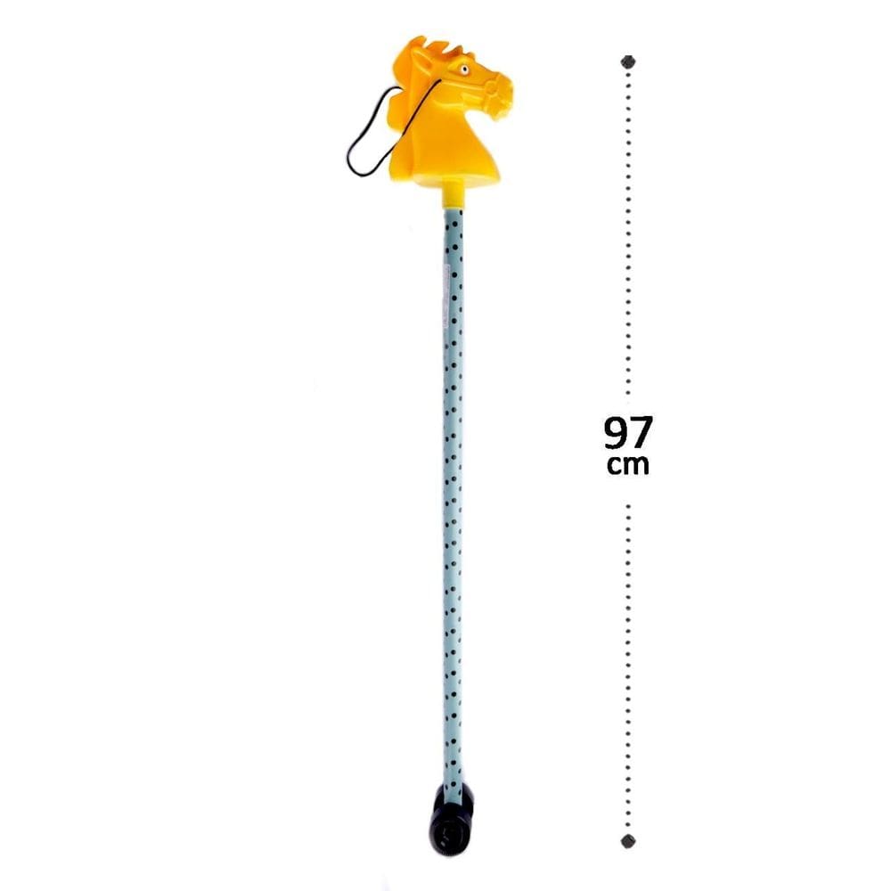 Cavalinho de PAU Infantil 97cm Pegasus Color - Tudo em Caixa